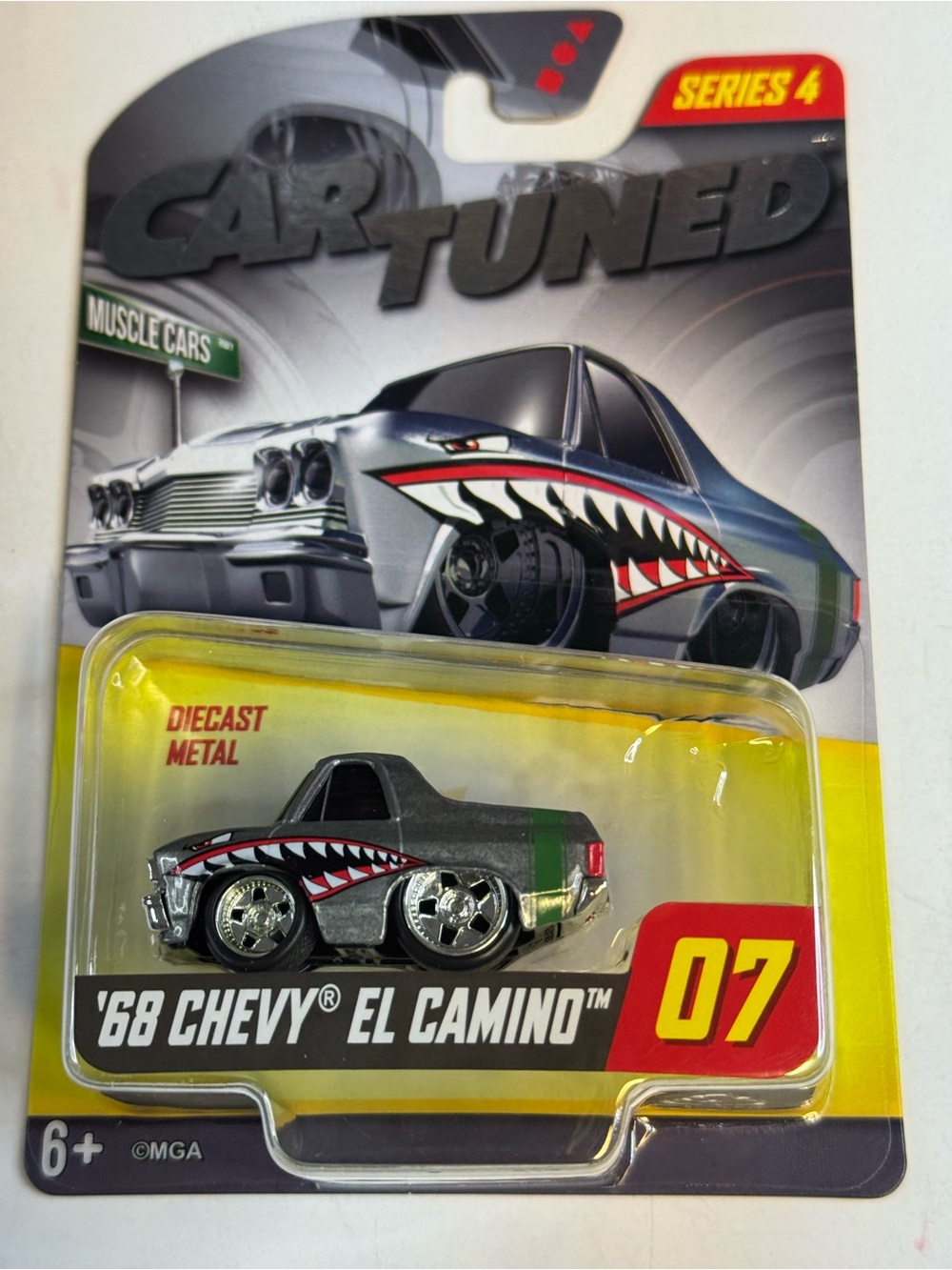 CARTUNED MUSCLE CARS SERIES 4 ‘68 CHEVY EL CAMINO # 7
